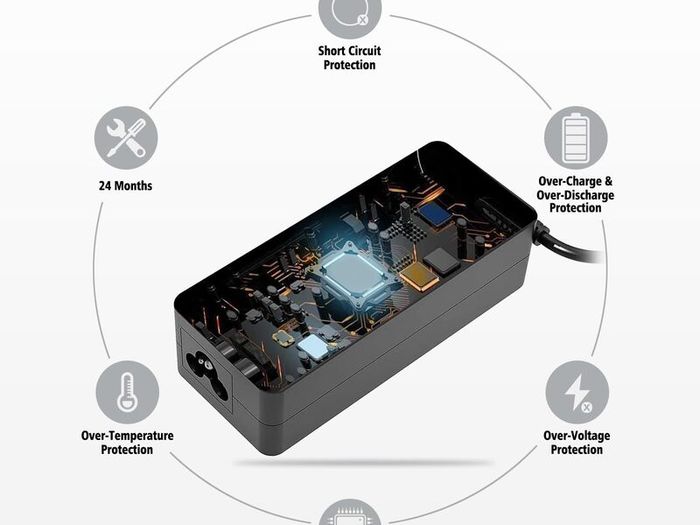 Universal laptop charger 90W