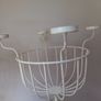 Antique Style Shabby Chic Metal Plant Stands (Pair Image 3