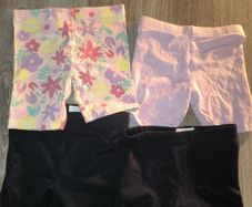 4 pairs of short leggings