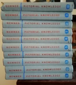 Full Set Vintage Newnes Pictorial Knowledge Books