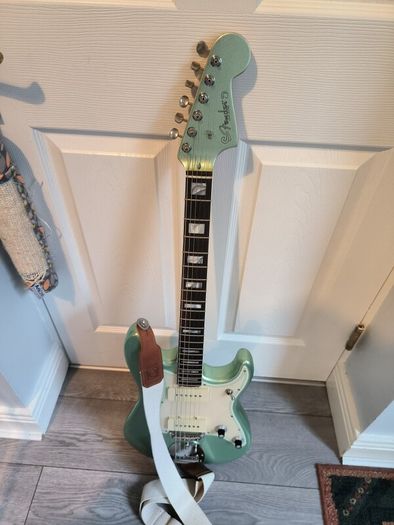 Fender Parallel Universe Volume II Jazz Stratocaster Mystic Surf Green