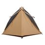 Quick Pitch Canvas Tent 360 panoramic view Sets Up In One Minute Image 6