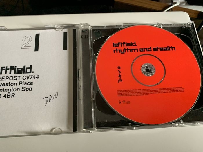 Leftfield Rythm and Stealth CD