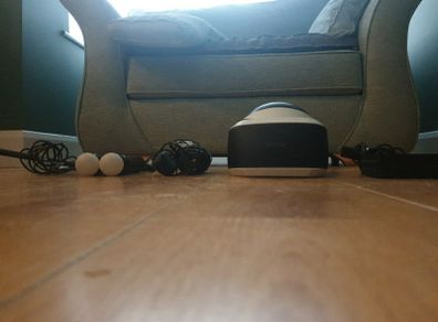 Sony Playstation VR 1 with Astro Bot Rescue Mission disc