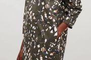COS  Printed Wide-neck Dress