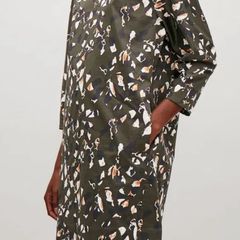COS  Printed Wide-neck Dress