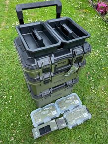Bunket triple stacked boxes brand new