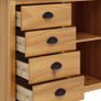 Sideboard Hill Range Honey Brown 91x40x80 cm Solid Pine Wood Image 7