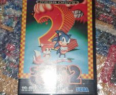 Sega Mega Drive Sonic the hedgehog 2 boxed