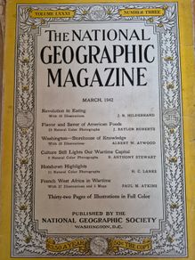 National Geographic magazines x 400 from early 20th century to 2009