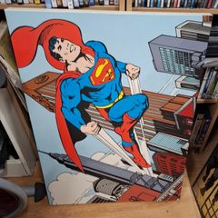 Superman Canvas Print