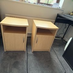 Two bedside lockers