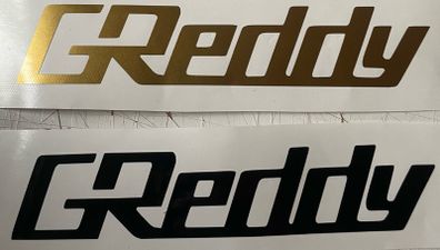 Greddy Decals x2