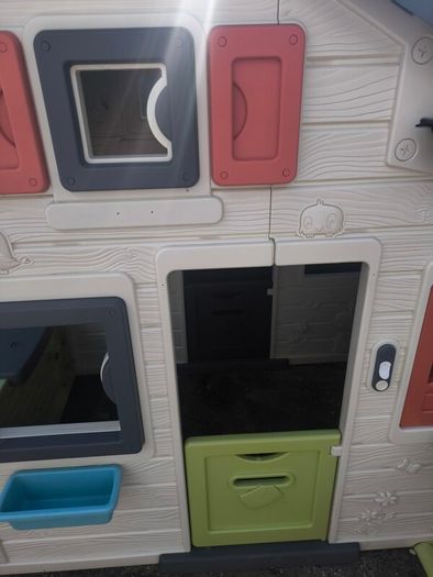 kids playhouse smoby, house garden