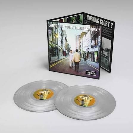 Oasis (What's The Story) Morning Glory? 25th Anniversary Silver Vinyl 2LP Sealed