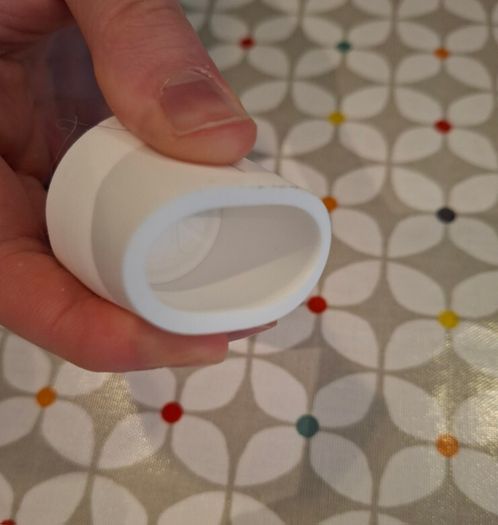 4 x 30mm Rubber feet ferrule caps - White
