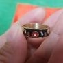 Ring with floral accents. Image 2