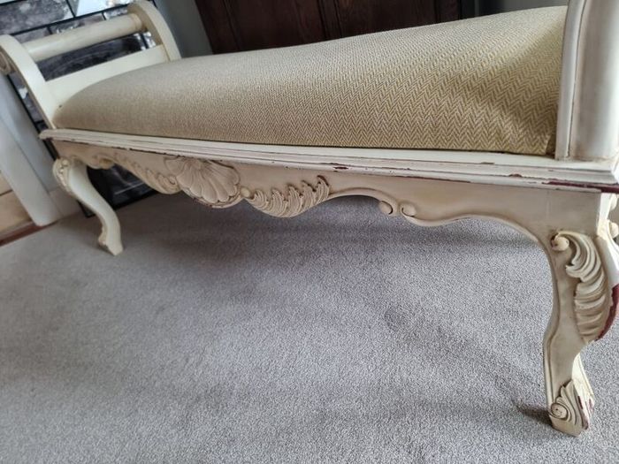 Stunning Carved Bench