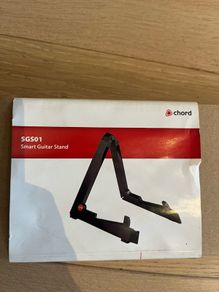 Chord SGS01 Folding Guitar Stand. Acoustic or Electric Guitar