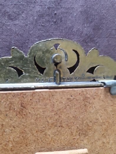vintage brass frame