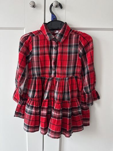 Red baby girl dress size 2-3 year