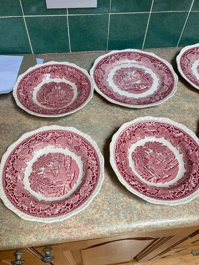 Dinnerware - Chain - Mason - Ironstone Vista Pink