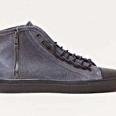 Maison Margiela - Spring/Summer 2012 Distressed Leather High Top Sneakers Size: EU 44