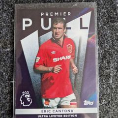 Topps Premier League Trading Cards Premier Pull Eric Cantona