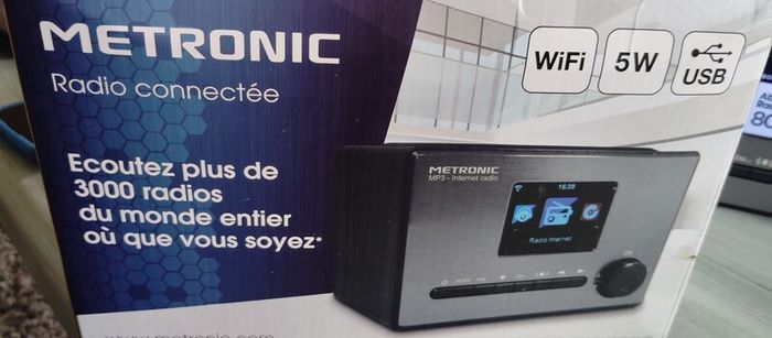 Internet Radio WiFi Dab with adapter Brand New Working perfectly
