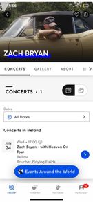 Ticket Zach Bryan