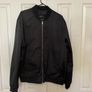 Bershka black bomber jacket Image 4