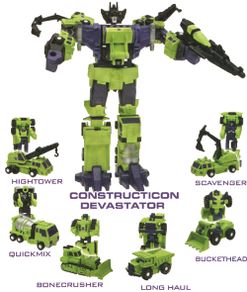 Transformer combiner  devastator