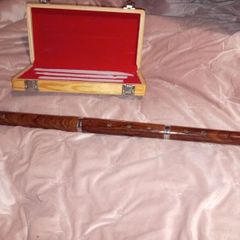 Traditional rosewood flute