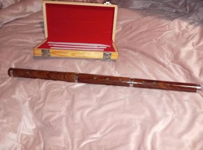 Traditional rosewood flute