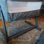 Babylo Cozi Sleeper bedside crib. Image 2