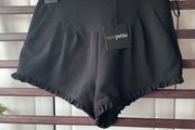Bnwt asos petite shorts size 10 black tailored style