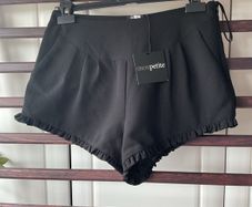 Bnwt asos petite shorts size 10 black tailored style