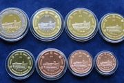 Monaco Set Trial Probe Essai Pattern Euro coins complete set 2005