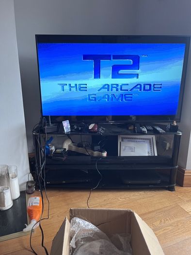 Boxed Sega Mega Drive 2 Console + 10 Games Pack - Batman, Predator, Paperboy, 007