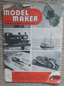 Model Maker Magazine - The Model Mechanics & Model Cars 1951