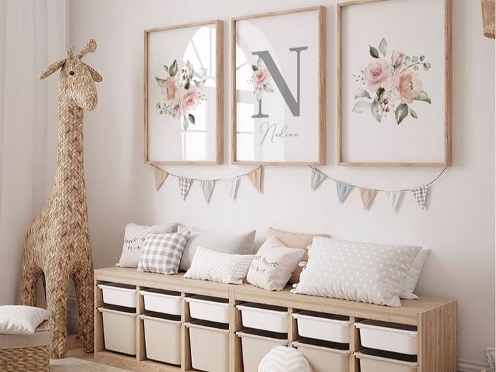 Personalised Girls Wall Art
