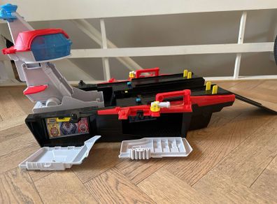Paw Patrol The Mighty Movie aircraft carrier HQ