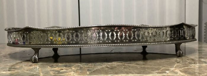 silver tray