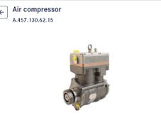 Part number: A457130621580. Air compressor