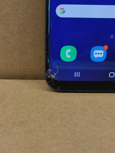 Samsung Galaxy S9+ Plus Blue 128GB 6GB RAM Unlocked (Screen Has a Crack)
