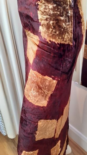 Deirdre Fitzgerald Velvet Maxi Skirt