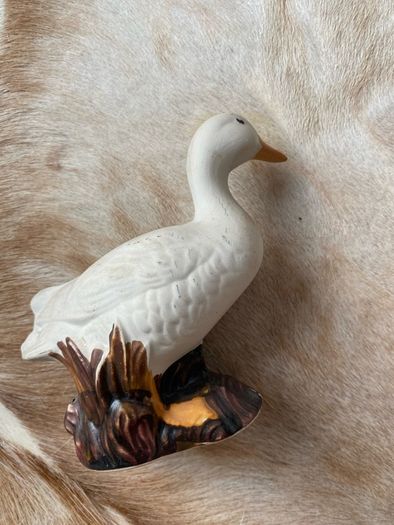 John Bordeaux Pottery Isles Of Scilly Small Duck Figure Sculpture