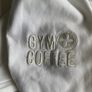 Gym Plus Coffee White Hoodie Image 2