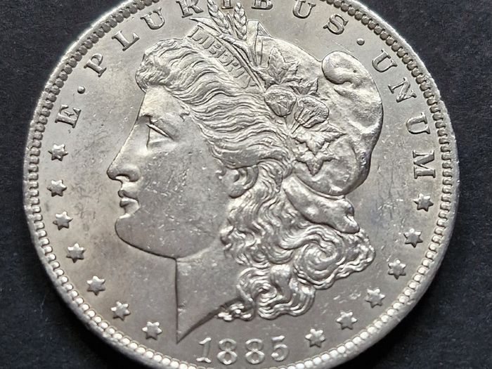 USA 1885 O Silver Morgan 1 Dollar Coin