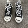 Black Converse trainers Image 2